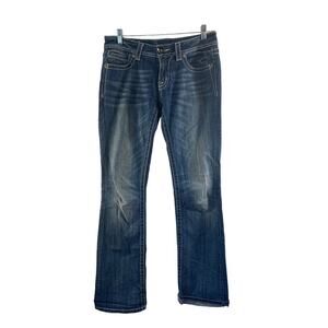 MISS ME Women’s Bling Angel Boot Cut Jeans / Size: 29